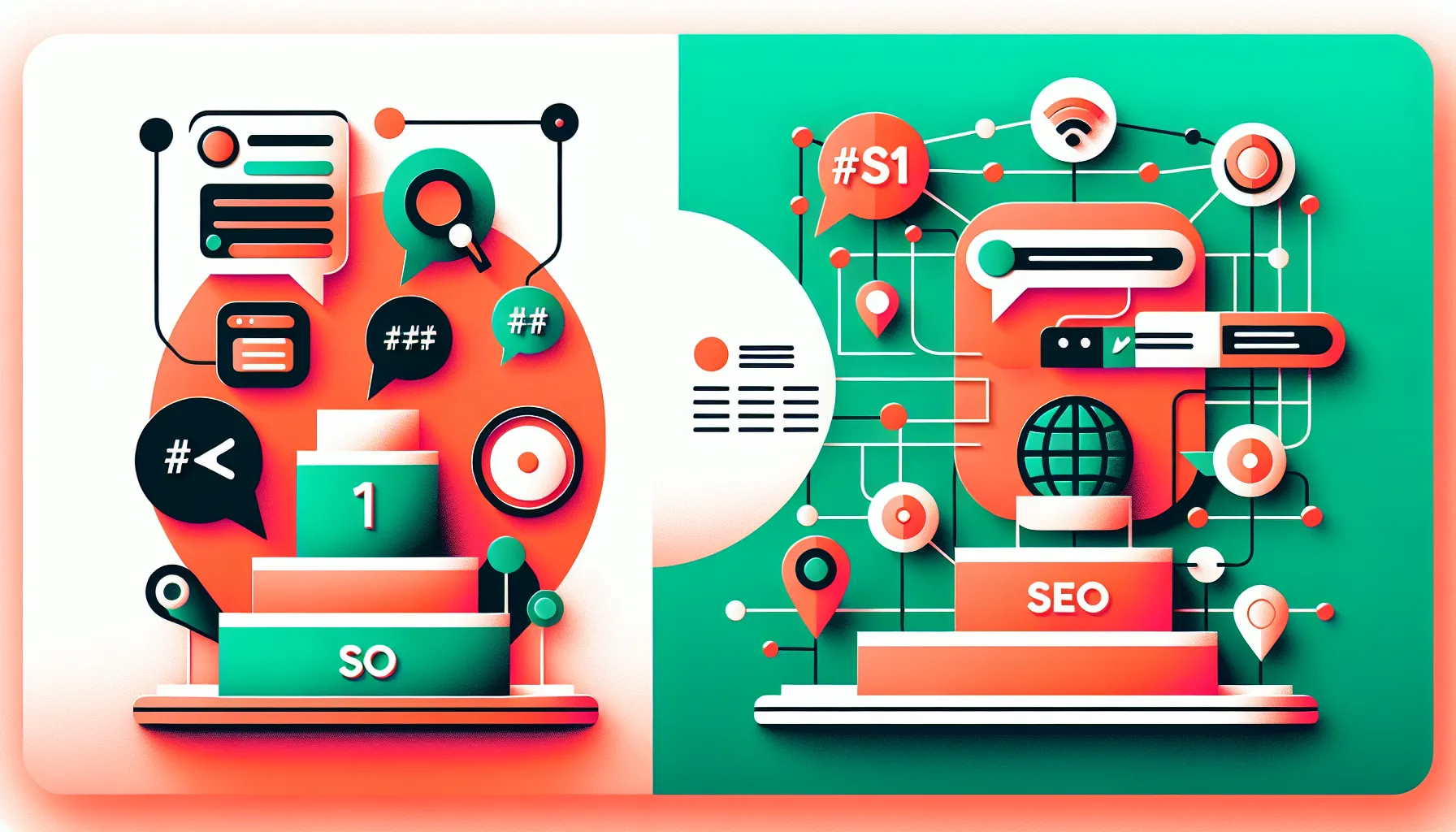 GEO vs SEO Comparison - Key differences between traditional SEO and Generative Engine Optimization